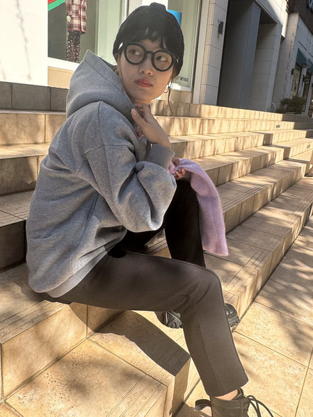 【KOREAN ITEM】耳当てリブニット帽