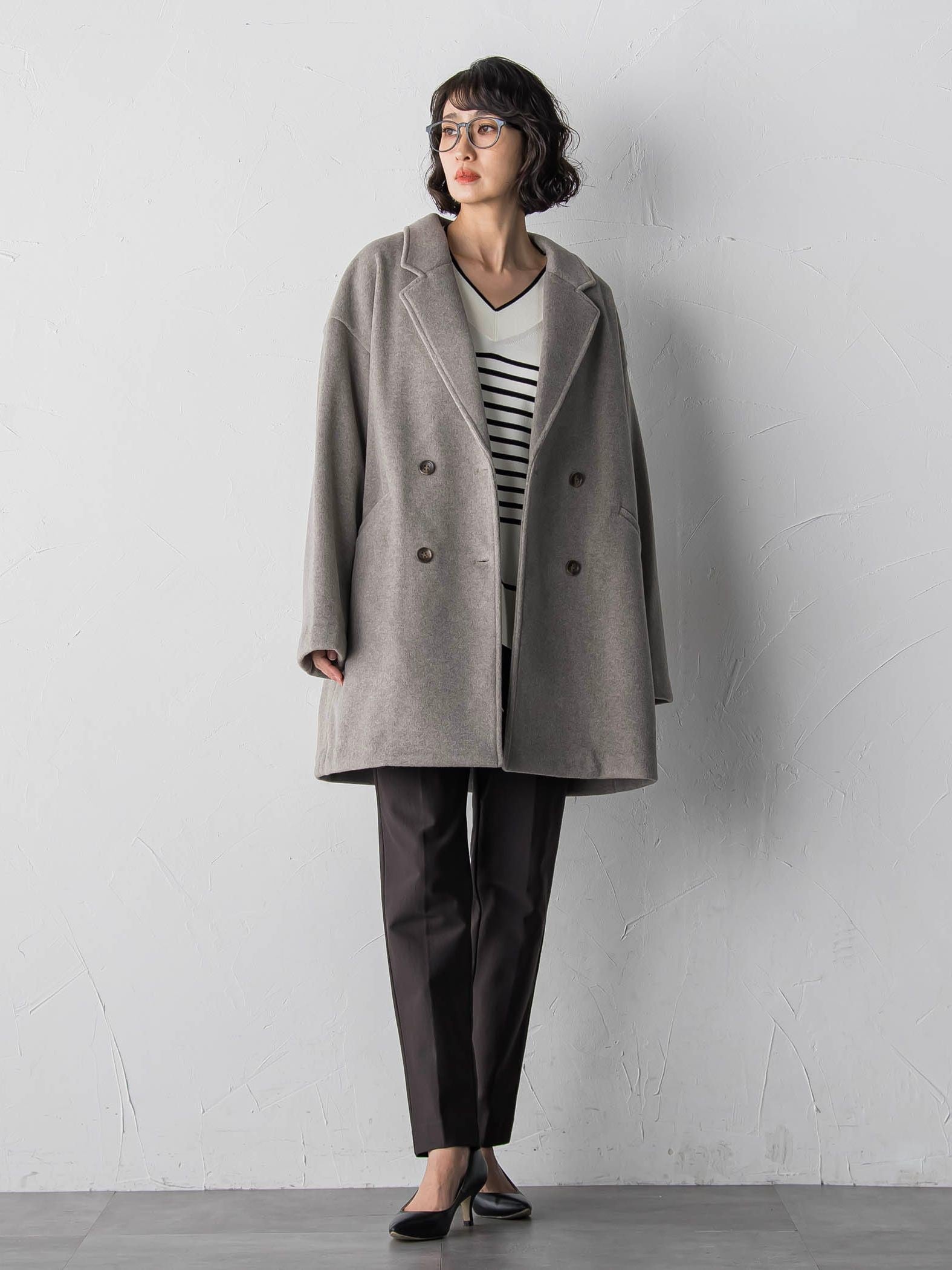 <極>”ラクきれい”裏起毛ジョグパン