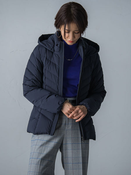 【ショート丈】ストレッチダウンコート