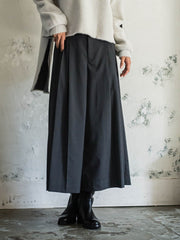 プリーツキュロットパンツ
