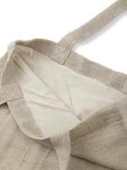 【WEB限定】【DELIY】LINEN RAMIE LENO WEAVE SHOULDER BAG