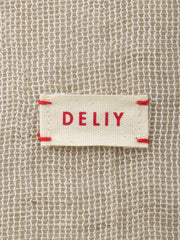 【WEB限定】【DELIY】LINEN RAMIE LENO WEAVE SHOULDER BAG
