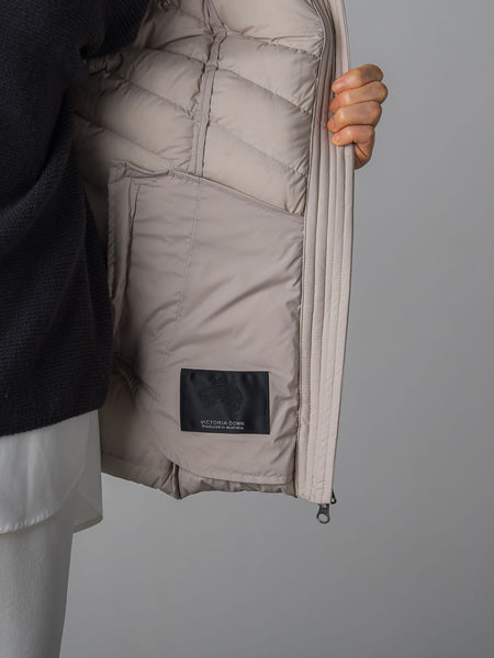 【ショート丈】ストレッチダウンコート