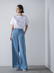 【J Lounge限定】la.f...ロゴTシャツ≪手洗い可能≫