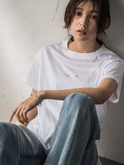 【J Lounge限定 / 新色追加】MAYSON GREYロゴTシャツ≪手洗い可能≫