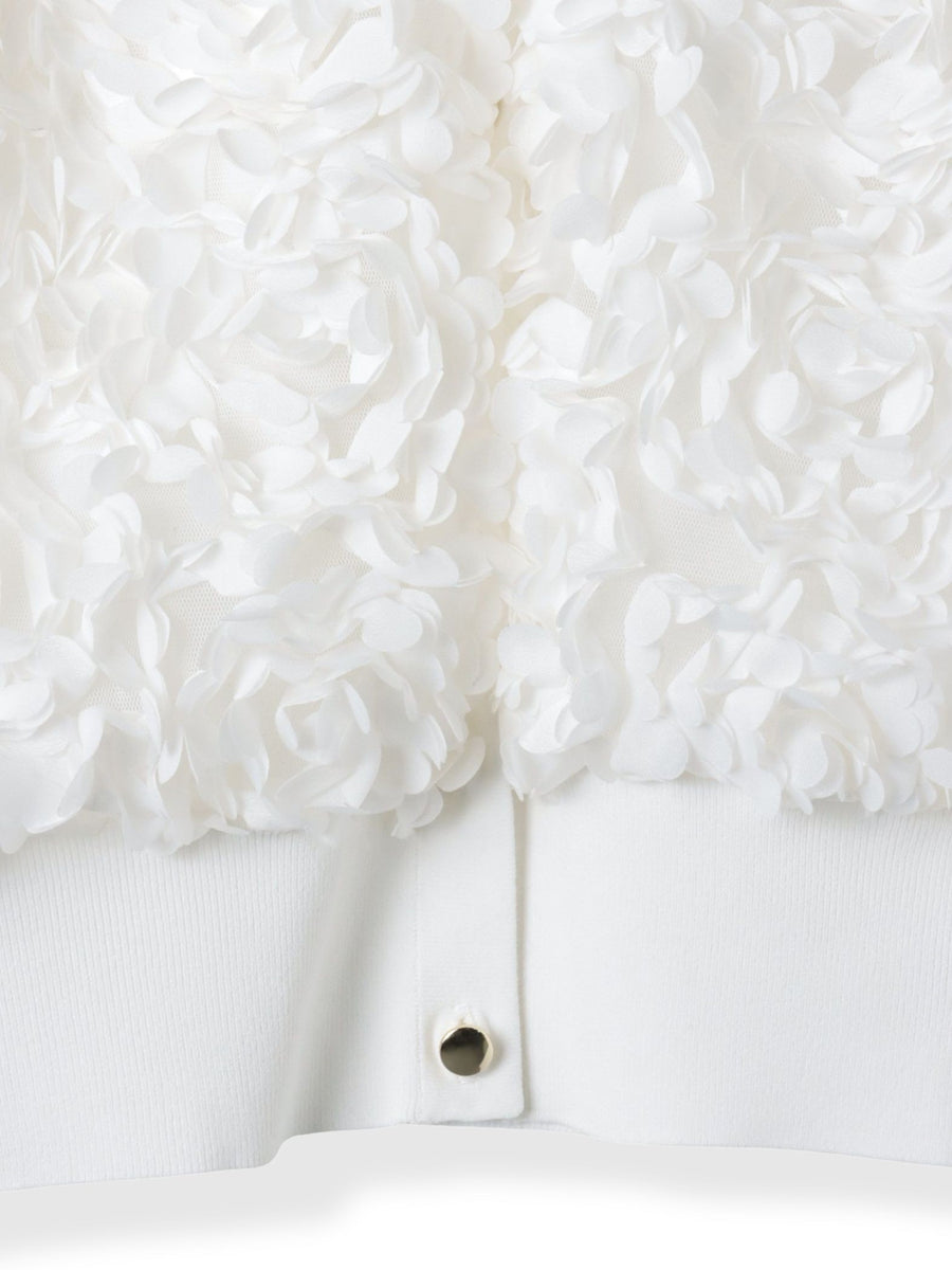 極美品✨今季新作 定価2.8万　ビアッジョブルー フラワー チュールカーディガン フラワーチュールカーディガン | Viaggio Blu（ビアッジョブルー