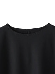 【WEB限定】ゆったりシルエットカットソー≪洗濯機で洗える≫