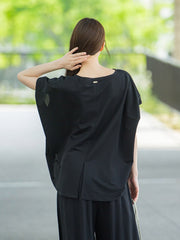 【WEB限定】ゆったりシルエットカットソー≪洗濯機で洗える≫