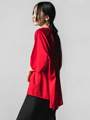 80 smooth ジャージーポンチョTシャツ