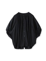 【WEB限定】ドルマンギャザーブラウス≪手洗い可能≫