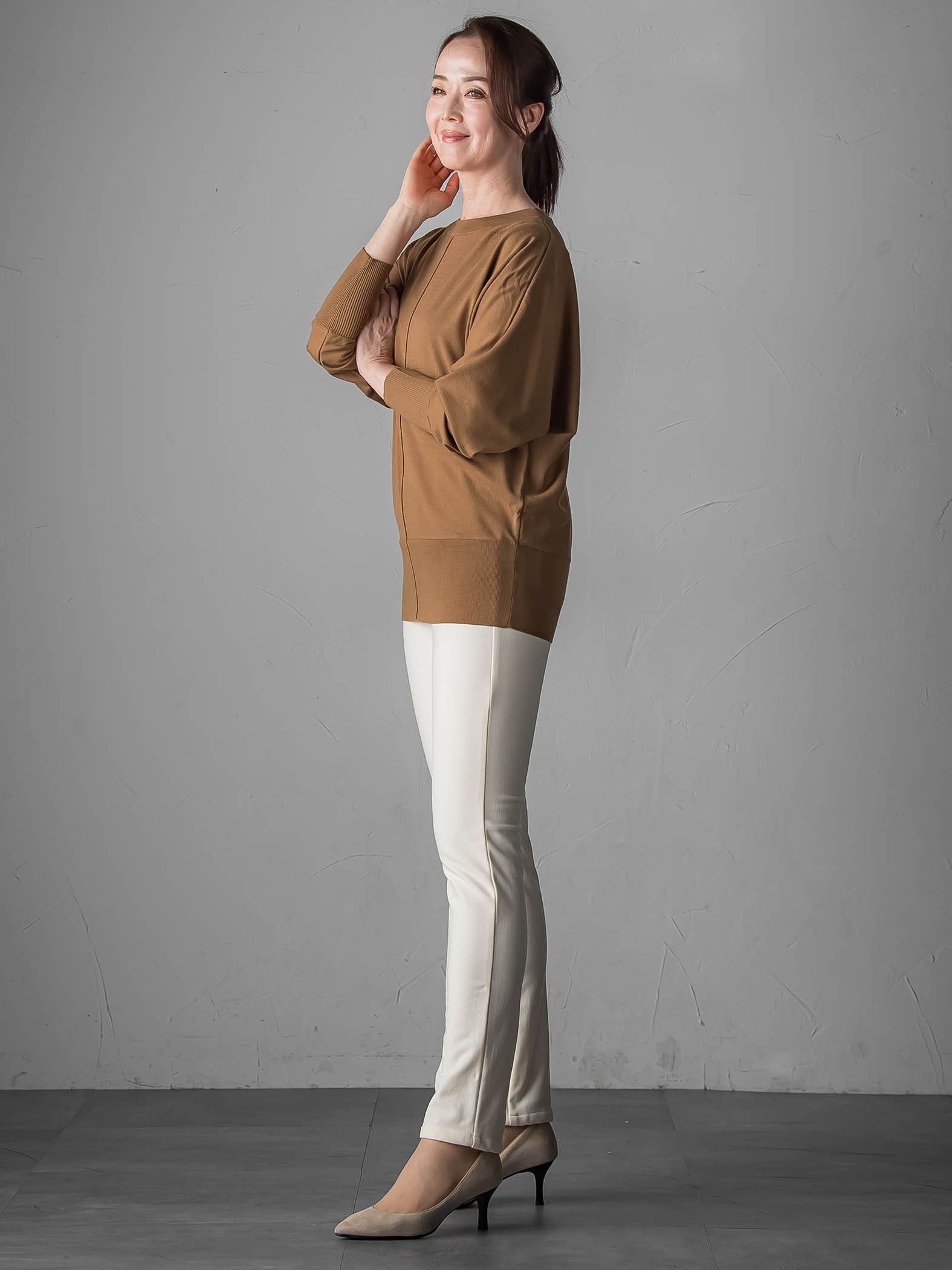 【WEB限定/新色追加】”あたたか美脚”裏起毛レギパン