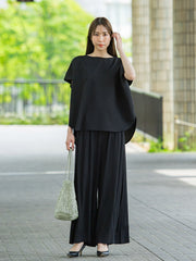 【WEB限定】ゆったりシルエットカットソー≪洗濯機で洗える≫