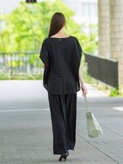 【WEB限定】ゆったりシルエットカットソー≪洗濯機で洗える≫