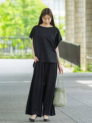 【WEB限定】ゆったりシルエットカットソー≪洗濯機で洗える≫