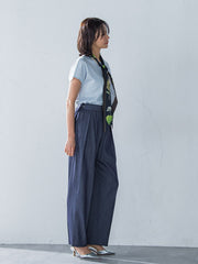 【WEB限定】【3サイズ】スムースコットンラウンドヘムカットソー≪洗える/接触冷感≫