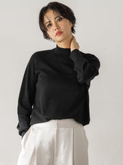 【STORY11月号掲載】【洗えるニット】Brisbaneハイネックプルオーバー≪WEB限定カラー≫