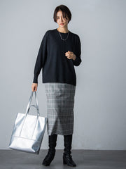 【WEB限定】ナローシルエットスカート≪洗える≫