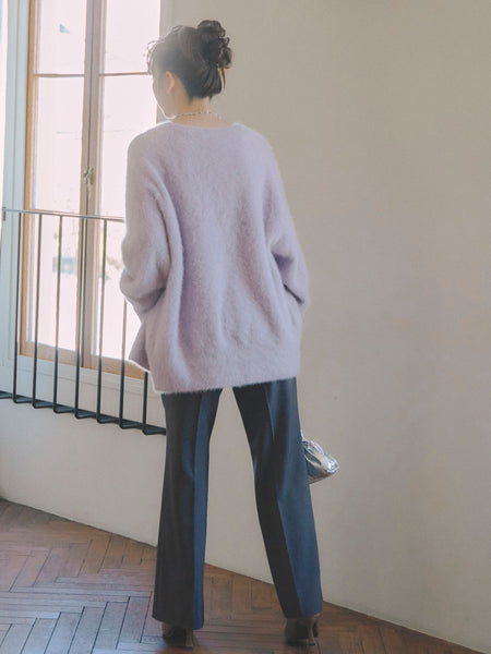 LANATEC LEYセミフレアパンツ≪洗濯機で洗える≫