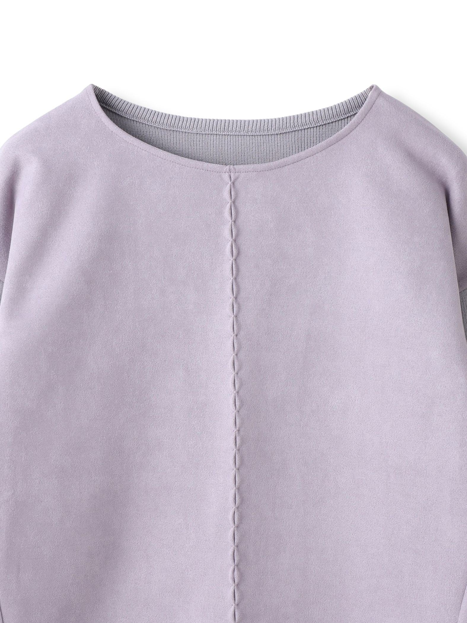 【新色追加】スウェード調×ニットスカートセットアップ≪手洗い可能≫