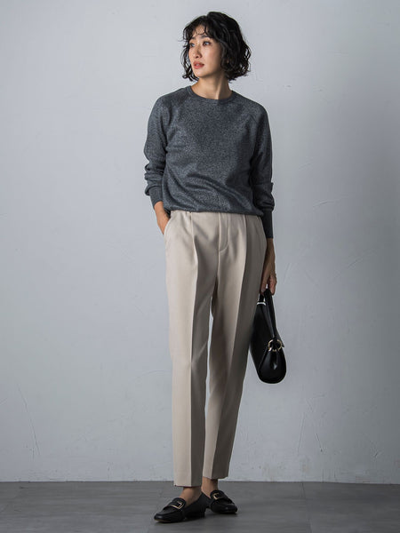 【WEB限定】<洗えるニット/Lサイズあり>大人美人ニット