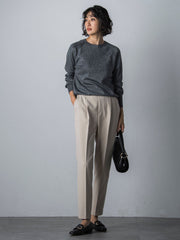 【WEB限定】<洗えるニット/Lサイズあり>大人美人ニット