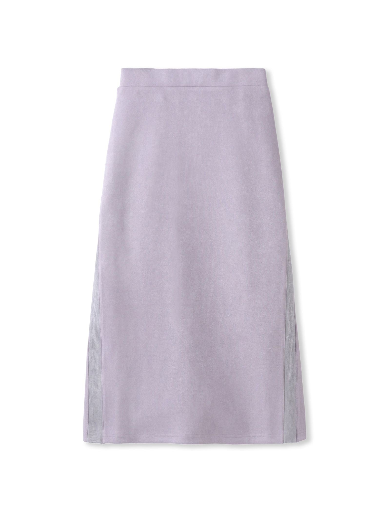 【新色追加】スウェード調×ニットスカートセットアップ≪手洗い可能≫