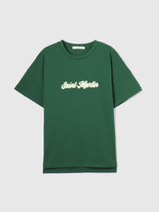 さがら刺繍ロゴTシャツ≪洗濯機で洗える≫