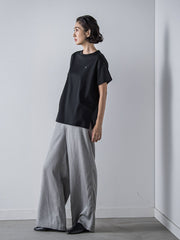 【J Lounge限定】la.f...ロゴTシャツ≪手洗い可能≫