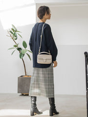 【WEB限定】ナローシルエットスカート≪洗える≫
