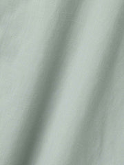 【WEB限定】バンドカラーリネンライクシャツ≪洗濯機で洗える≫