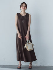 【WEB限定】ひやさらシワレスワンピース≪洗濯機で洗える≫