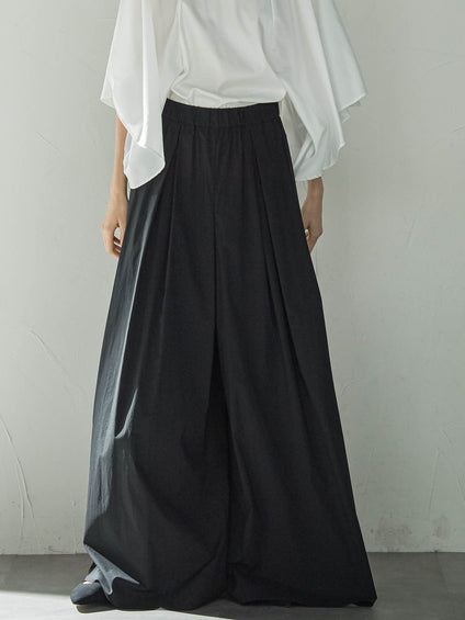 【カタログ掲載】ストレッチタフタイージーワイドパンツ