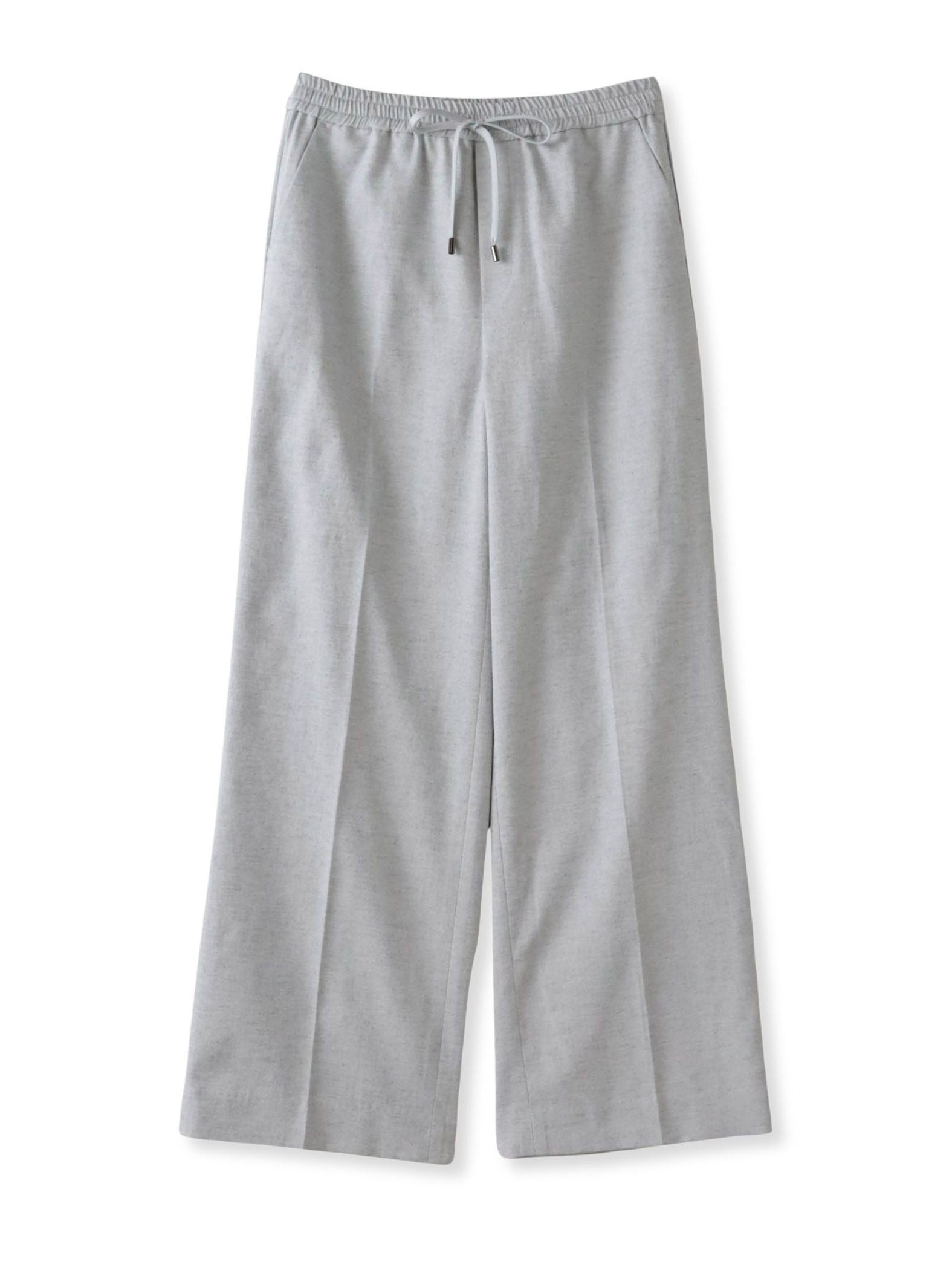 【極・名品パンツ】シェルタリングワイドパンツ