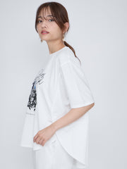 ドールモチーフプロントTシャツ≪手洗い可能≫