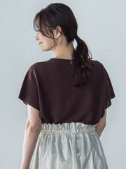 ストレスフリーペーパーヤーンニット≪手洗い可能≫
