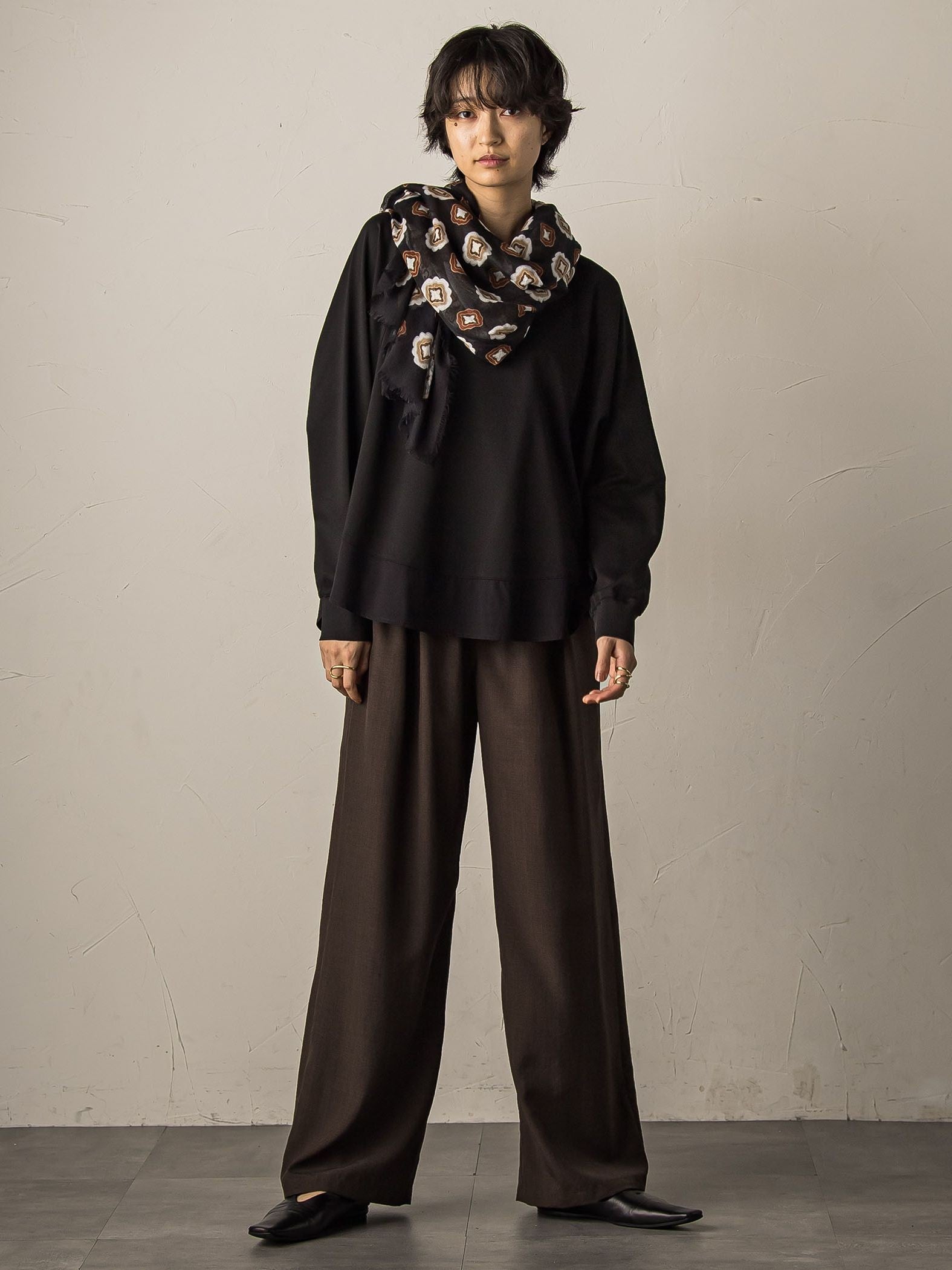 【新色追加】イージーワイドパンツ≪手洗い可能 / セットアップ対応≫