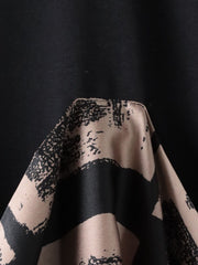 【WEB限定】配色スカーフプリントカットソー≪洗濯機で洗える≫