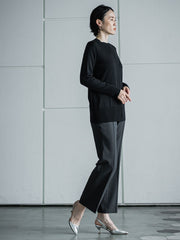 【手洗い可能】ECO LUXニットプルオーバー