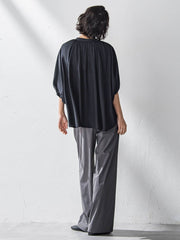 【WEB限定】ハイテンションワイドパンツ≪洗濯機で洗える≫