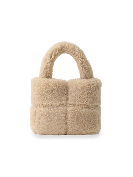 【KOREAN ITEM】ボアミニトートバッグ