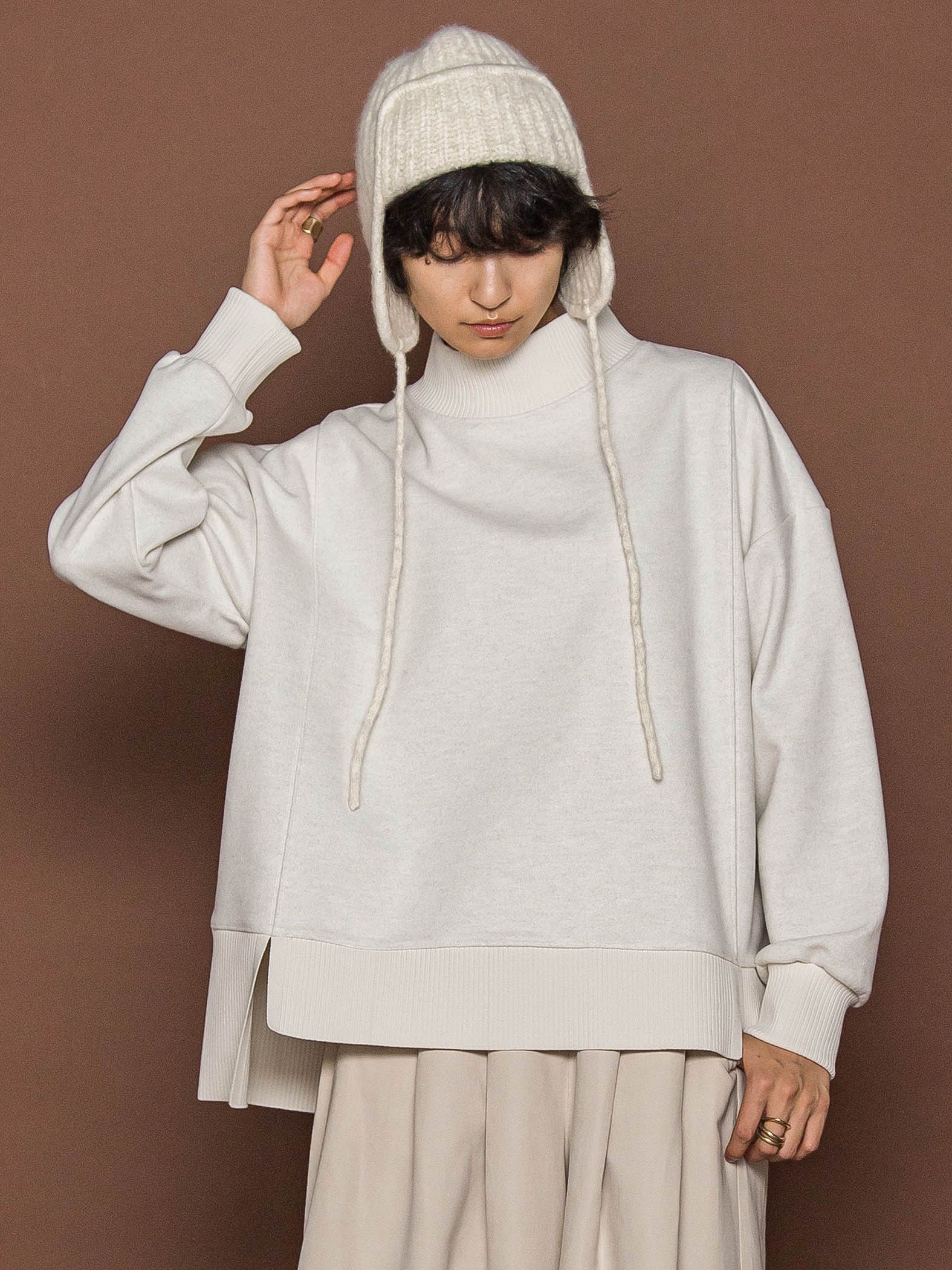 【楽・美・軽】ハイネックプルオーバー≪手洗い可能≫