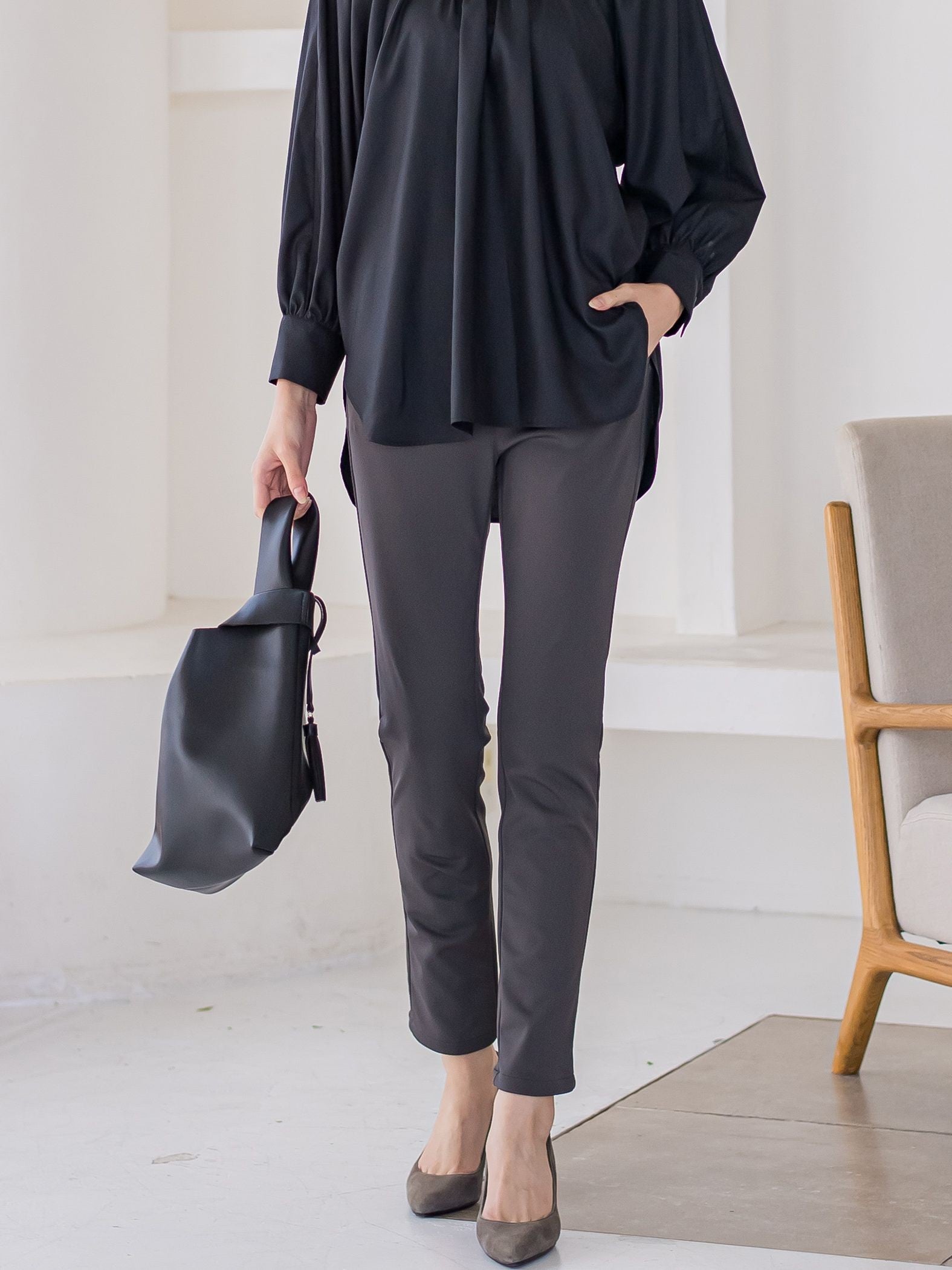 【WEB限定/新色追加】モデルチェンジ37.5ハイテンションパンツ≪洗濯機で洗える≫