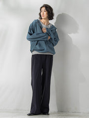 【WEB限定】ハイテンションワイドパンツ≪洗濯機で洗える≫
