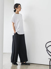 【J Lounge限定】la.f...ロゴTシャツ≪手洗い可能≫