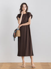 【WEB限定】カットジョーゼットサイドラインワンピース≪手洗い可能≫