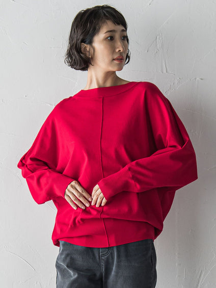 ストレッチドルマンニット≪手洗い可能≫