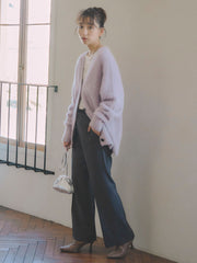 LANATEC LEYセミフレアパンツ≪洗濯機で洗える≫