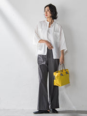 【WEB限定】ハイテンションワイドパンツ≪洗濯機で洗える≫