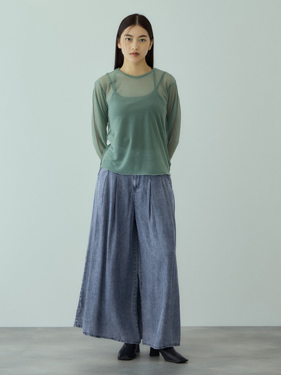 リヨセルタックフレアパンツ≪洗濯機で洗える≫ | VICKY（ビッキー