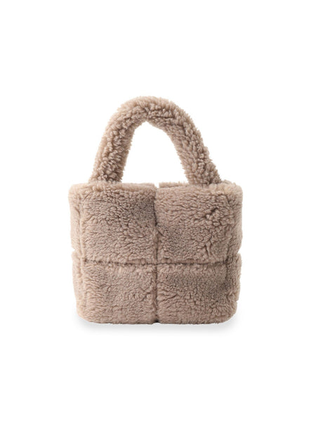 【KOREAN ITEM】ボアミニトートバッグ